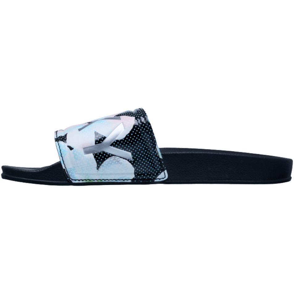2026 Roxy Womens Slippy II Printed Slider Sandals ERJL100103 - Black Multi 1